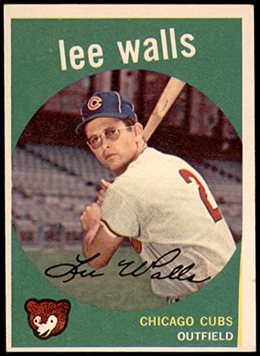 1959 Topps 105 Lee Walls Chicago Cubs Ex Cubs