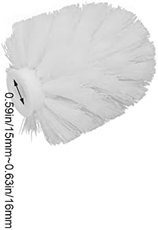 ראש מברשת אסלה החלפה ראש החלפת מברשת אסלה אוניברסלית ראש מוטות מברשת אמבטיה בקוטר 15-16 ממ