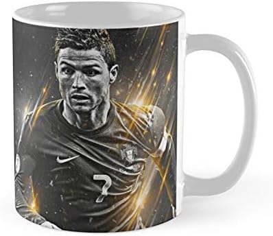 Cristiano-Ronaldo 7 ספל קפה 11oz & 15oz כוסות תה קרמיקה