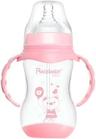 בקבוקי תינוק 1 מחשב קש תינוק שתיית כוס סתיו עמיד פעוט קומקום קש כוס תינוק האכלת בקבוק עם ידית