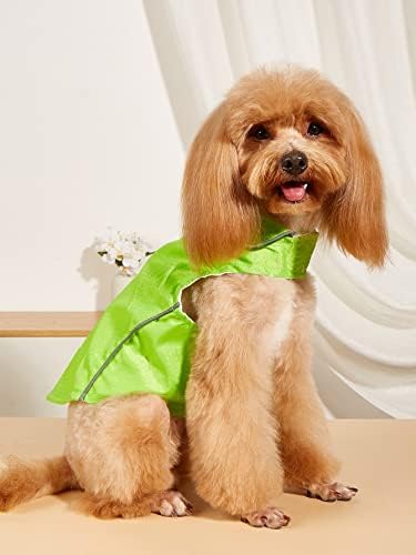 מעיל כלבים עמיד לרוח Qwinee מעיל הגנה מעיל כלבים אפוד חיצוני בגדי כלבים אטומים למים לכלבים בינוניים