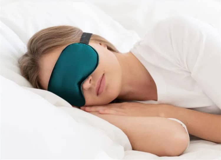 מסכת עיניים מחוממת, מסכת עיניים USB לעיניים יבשות עם טמפרטורה וטיימר, כרית חימום דחיסת עיניים חמה לשינה, עיניים