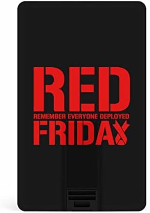 R.E.D זכור את כולם פרוסים אדום יום שישי USB כונן אשראי עיצוב כרטיסי USB כונן הבזק U כונן אגודל דיסק