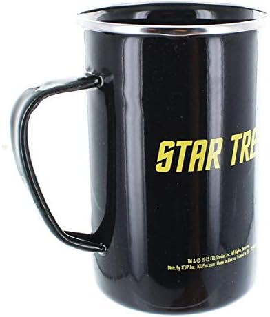 ICUP Star Trek Fleet Digeia Signia Enymarware ספל, 20 גרם, שחור