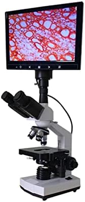 Yezimk מעבדה פרופסיונאלית Microscopio 400x 7 אינץ