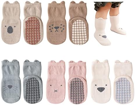 גרבי תינוקות חמים של Zurlefy, כל גרבי נעלי בית פעוטות מזג האוויר לבנות בנות, פעוטות, יילוד, יוניסקס