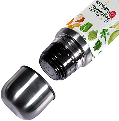 SDFSDFSD 17 גרם ואקום מבודד נירוסטה בקבוק מים ספורט קפה ספל ספל ספל עור מקורי עטוף BPA בחינם, ירקות אוסף