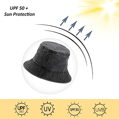 כובע דלי, כובע השמש של טיול קיץ, כובע דלי לנשים גברים כותנה יוניסקס אריזת דייג כובע חיצוני