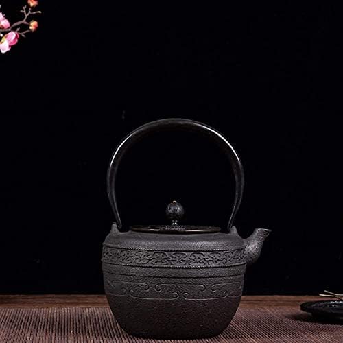 פשטות יצירתית יפנית ברזל יצוק טטסובין קומקום קומקום יצוק קומקום קומקום טטסובין תה קומקום אומנות