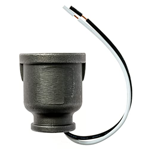ברזל צינור מנורת שקע שמתאים 1/2 אינץ ברזל צינור