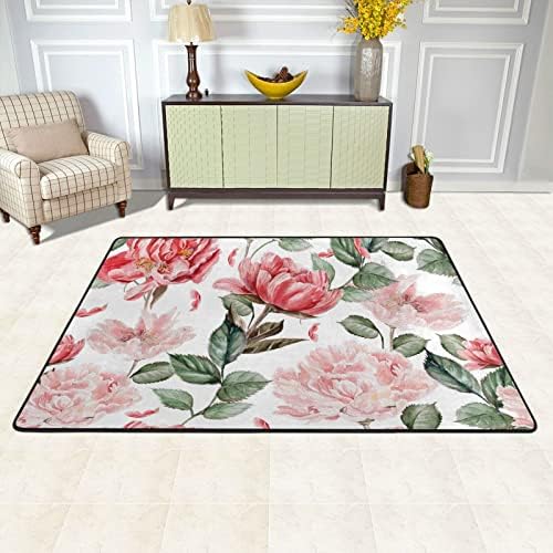 שטיחים רכים גדולים פרחי צבעי מים משתלת פליי פליימה שטיח שטיח שטיח לילדים משחק חדר שינה חדר חדר