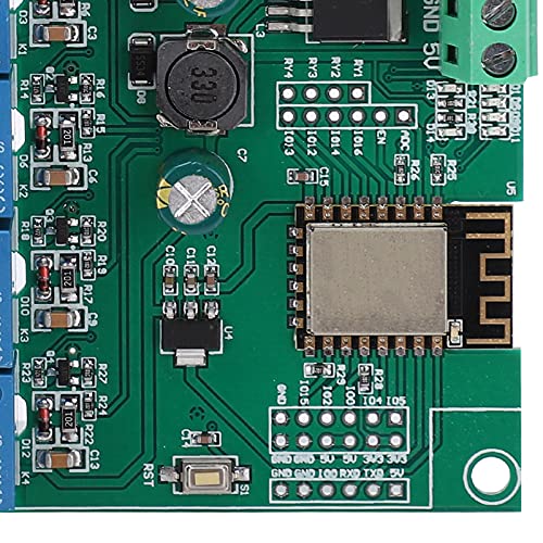 ממסר מודול WIFI 4 -ערוצים ESP8266 לוח פיתוח לוח מתח מעקב אחר ממסר רכיבים אלקטרוניים חלקים תעשייתיים