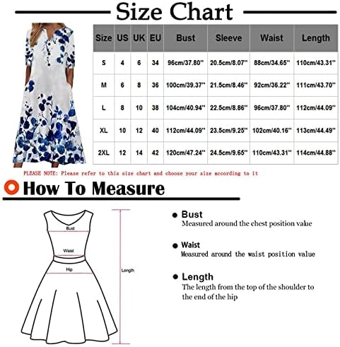 שמלת שרוול קצרה של נוקמופו כפתור מזדמן צבע מוצק מודפס שמלת שרוול קצרה קטנה