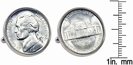 אמריקאי מטבע אוצרות כסף ג ' פרסון ניקל מלחמה ניקל סילברטון לוח חפתים