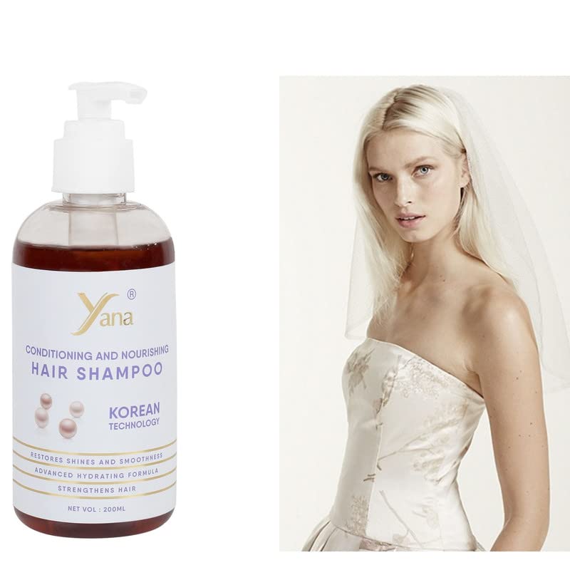 שמפו שיער של יאנה עם טכנולוגיה קוריאנית שמפו טבעי לשיער יבש ומקוצף