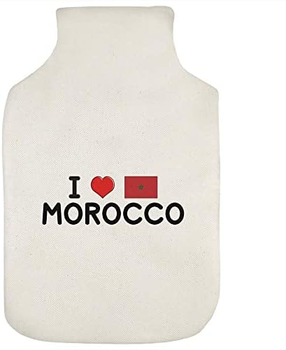 Azeeda 'אני אוהב מרוקו' כיסוי בקבוק מים חמים