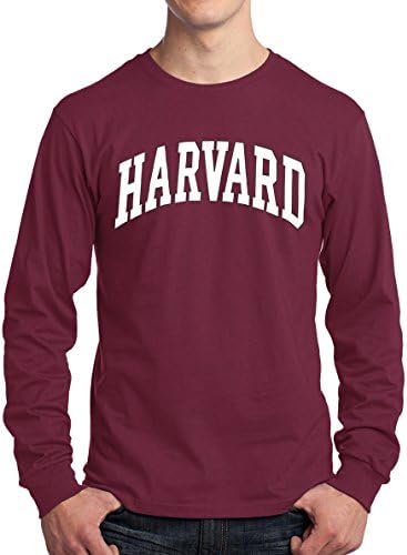 חולצת טריקו שרוול ארוך באוניברסיטת הרווארד - מורשה רשמית