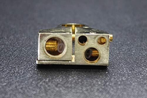 Audiopipe Gold 24K מסוף סוללה מסוף מקבל 0 4 8 חוט מד חיובי +
