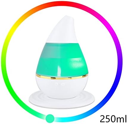 ערפל מגניב AOOF מכשיר אדים מפזר שמן אתרי 7 צבעי אור LED