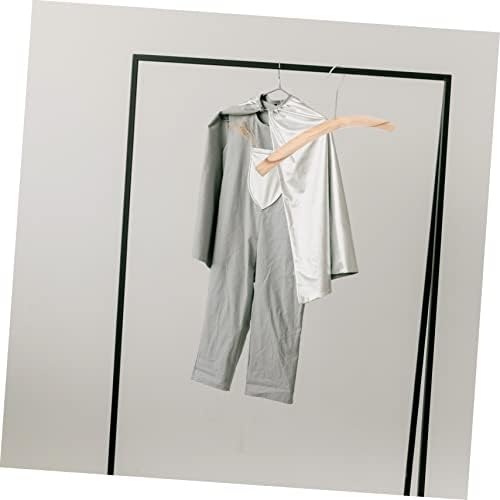 Zerodeko 4 PCS קולב עץ קולב קולב קולב למכנסיים מכנסיים רב -מטרה קולבי קולב חולצה כבד קולבים