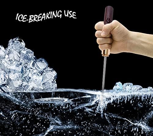 גנרי נירוסטה קרח פיק לשבירת קרח עם בטיחות קרח מרים כיסוי,קרח פיק כלי למטבח, נייד חיצוני וקרח פיק לשבירת קרח.
