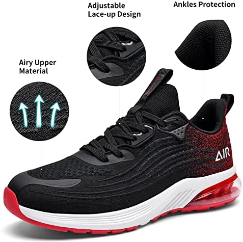 סילוק אוויר אווירי גברים מפעיל נעלי טניס מסלול אופנה ספורט ספורט כושר ריצה ריצה כושר הליכה בכושר ארהב 7-12.5