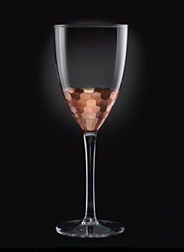 פיץ ופלויד דפני סט כוסות יין ללא גזע של 4-כלי שתייה תואמים אלגנטיים ללא עופרת ליומיום או משעשע-משקפיים מודרניים