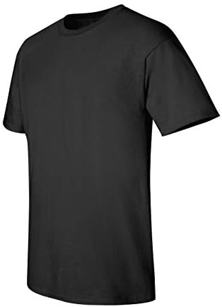 חולצת טריקו אולטרה כותנה של גילדן לגברים, שחור, XL