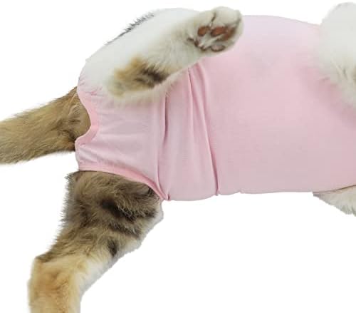 חליפת התאוששות חתול קיאדין, חליפת התאוששות כירורגית לחתול לפצע בטן או מחלת עור, סרבל תינוקות לחתולים
