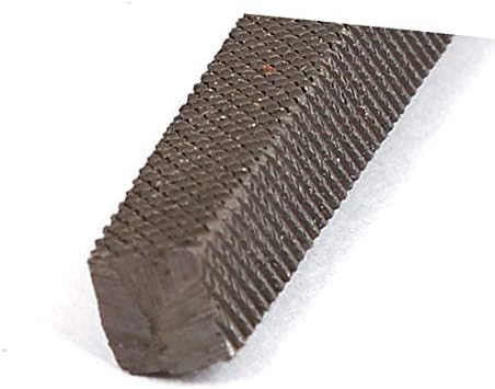 כלי עובדי עץ X-DREE 6 קובץ פלדת פחמן בצורת מרובעת אפור 24 סמ אורך (HERRAMIENTA PARA TRABAJADORE