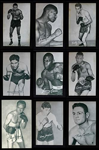 1947-66 תערוכה אגרוף סט שלם חלקי VG