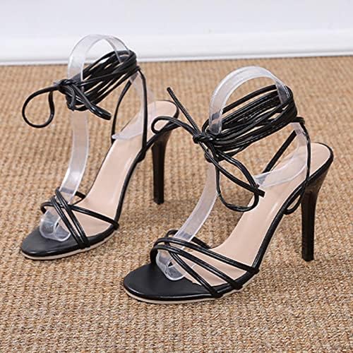 תחרה של ז'ישיליום לנשים נעלי משאבת אופנה סנדל עקביות למסיבה למסיבה סנדלי עקב פתיחת הבוהן הפתוחה