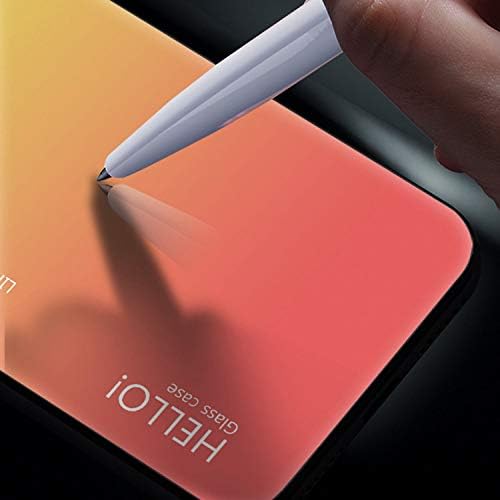 מארז Lusheng עבור Huawei ליהנות מ- 9, צבע שיפוע מזג זכוכית מחוסמת מעטפת גב טפו טלפון קצה רך, עבור Huawei תיהנו