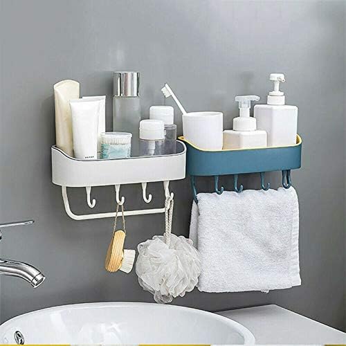 ארגון חדר אמבטיה אולימי מדף מקלחת מדף אחסון קיר מדף מקל מארגן חדר אמבטיה/C יניקה מסודר