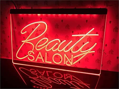 Dvtel Beauty Salon Sign Neon Sign דוגמנות LED אור אותיות זוהרות