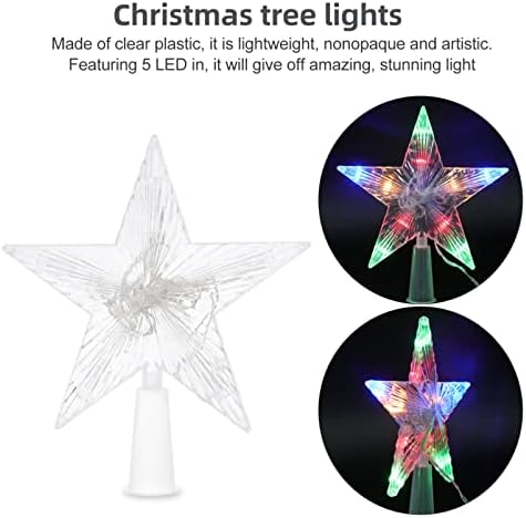 3 יחידים ביתיים CM/ קישוטים להחזיק. סנטימטר חג המולד עם קישוט LED חג סוללה סוללה סוללה מופעלת על עץ