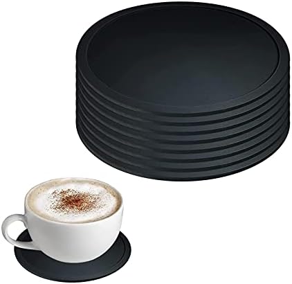 כוס קפה בהתאמה אישית תואמת למכונה לכוסות סט של 8 כוס עגולה עם קופסת אחסון באור לכוס, שתייה כוסות קפה בר