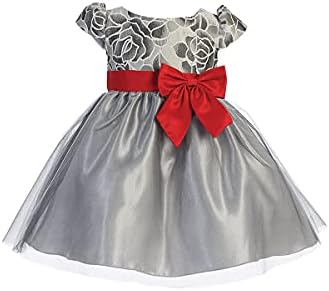 שמלות חג המולד של נסיכה ורודה פעוטות לבנות תלבושת לחג אדום תלבושת נערות שמלת מסיבות ROPA Navideña