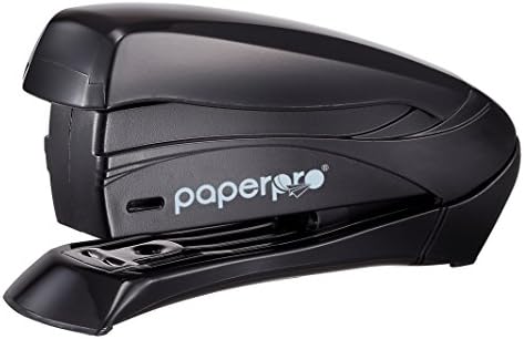 PaperPro - 1495 - השראה 15 מהדק קומפקטי, 15 גיליונות, חצי רצועה, שחור