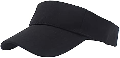 ספורט ללבוש אתלטי מגן שמש מגן שמש מתכוונן כובע גברים נשים מגן שמש כובע קל משקל נוחות נשים גולף כובע