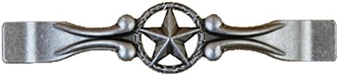 סט של כוכב ידית מגירות 24 עם ארון Barbwire מושך את מערב דרום -מערב טקסס כפרי