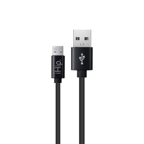 IHIP 9ft PVC מיקרו USB נתונים במהירות גבוהה וכבל טעינה שחור עבור סמסונג גלקסי, Samsung Note, LG, Nexus, Nokia,