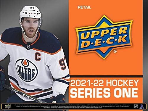 2021/22 סדרת הסיפון העליונה 1 תיבת Blaster הוקי NHL
