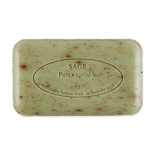 בר סבון אומנותי טרום דה פרובנס, טיפוח עור צרפתי טבעי, מועשר בחמאת שיאה אורגנית, מרובע טחון לקצף עשיר, חלק