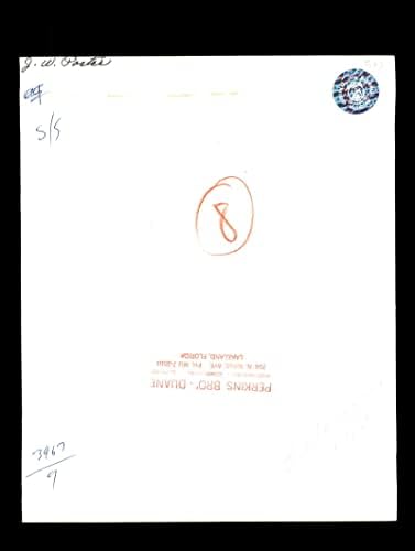 JW Porter חתום 1956 8x10 דטרויט טייגרס