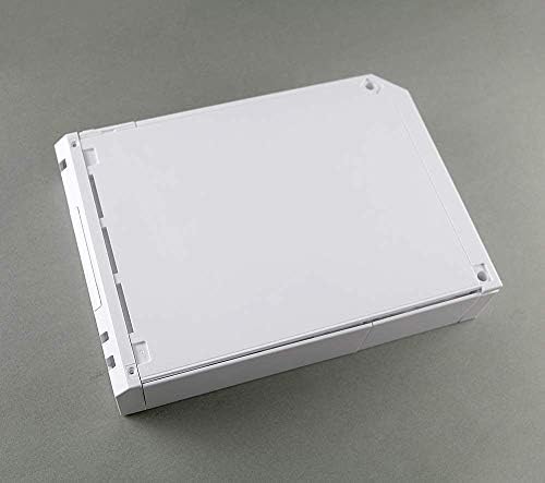 החלפה חדשה מארז כיסוי מעטפת דיור מלא עם אביזרי מדבקות לחצנים עבור Nintendo Wii Console-White