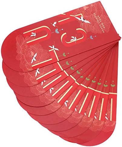 עבודאם 10 יחידות 2021 אדום מעטפות מסיבת אדום מנות אדום פאוץ חדש שנה כסף פאוץ