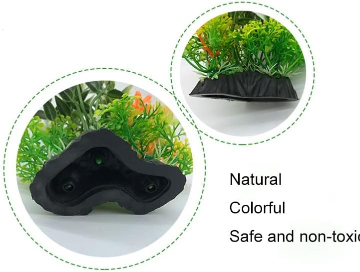 אקווריום מלאכותי דקור צמחי סימולציה מים עשבים קישוט דגי טנק צמח מים עשבים אקווריום דשא קישוט