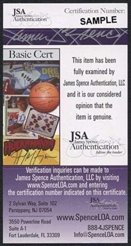 ג'ורג 'גרווין ג'יימס סילאס חתום על חתימה 16x20 ספרס ממוסגר JSA - תמונות NBA עם חתימה