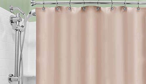 פופולרי אמבטיה כבד כבד ויניל מקלחת אניה עם 12 גוש מתכת בגודל 72 W x 72 צבע בז '